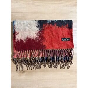 FRAAS Cashmink Scarf Unisex OS Multicolor Abstract Fringe Winter Neckwear